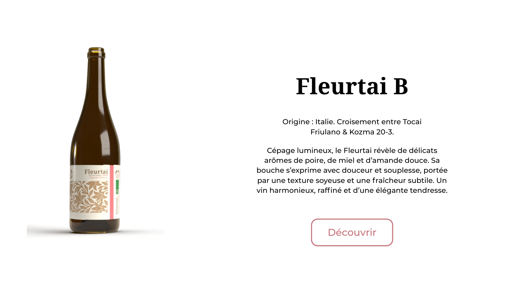 Fleurtai vin normand eure bourg achard